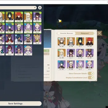 Genshin Impact Accounts Starter Asia|32|1 Limited (Sandrone) + Standard(Jean,Tighnari,Diluc)|Low Main Quest|Female MC|Usn