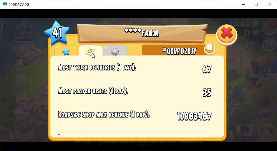 Hay Day Accounts Level 41 | Barn Storage 1050 + Silo Storage 625 | 204k Coins, 23 Diamonds |CN ON|Log Supercell ID|Take 11