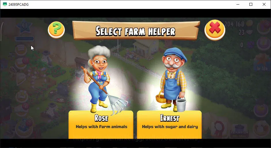 Hay Day Accounts Level 41 | Barn Storage 1050 + Silo Storage 625 | 204k Coins, 23 Diamonds |CN ON|Log Supercell ID|Take 13