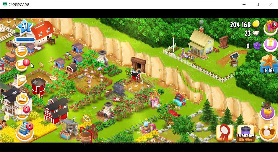 Hay Day Accounts Level 41 | Barn Storage 1050 + Silo Storage 625 | 204k Coins, 23 Diamonds |CN ON|Log Supercell ID|Take 2