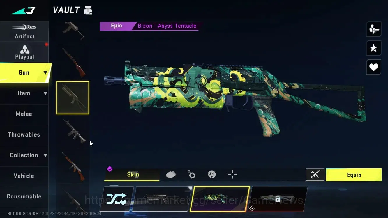 Blood Strike Accounts ASIA|ULTRA [M700-Iridian] | Legendary [HK416-Under image 7