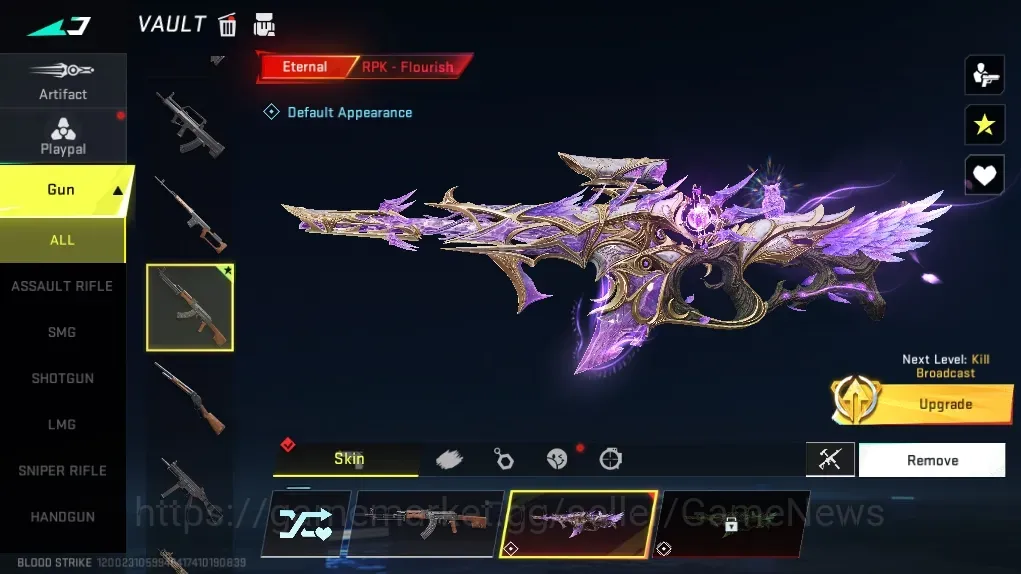 Blood Strike Accounts Starter Asia | Eternal RPK Flourish | Legendary URB Lightning Coil,NOVA Rebel Vogue | Fresh Starter 1