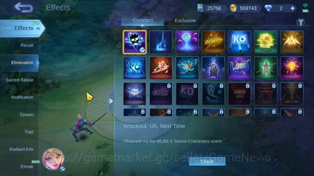 Mobile Legends: Bang Bang Accounts Hero 132|Skin 310|High Glory 65|Gusion Legend,Prim image 10