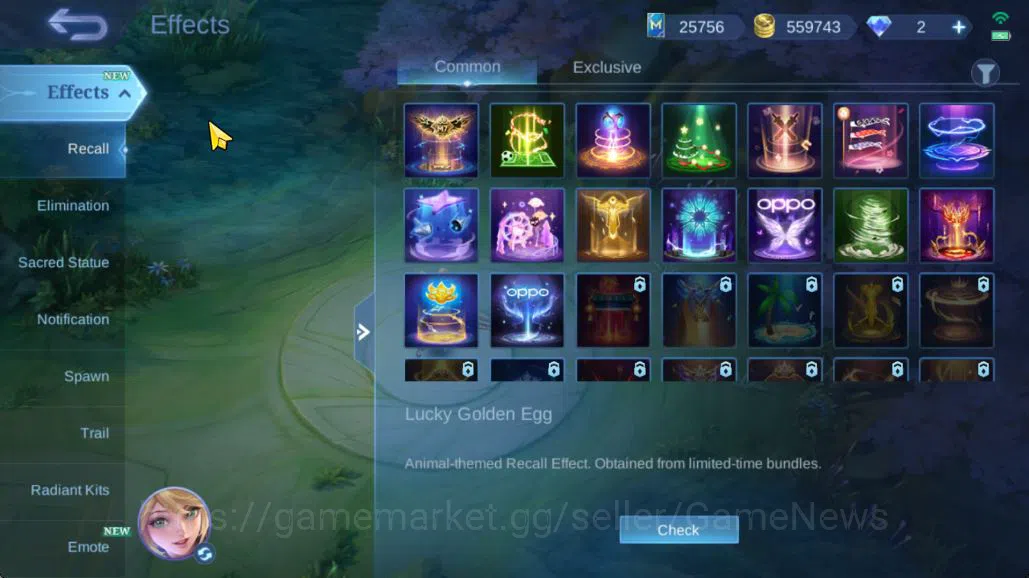 Mobile Legends: Bang Bang Accounts Hero 132|Skin 310|High Glory 65|Gusion Legend,Prim image 11