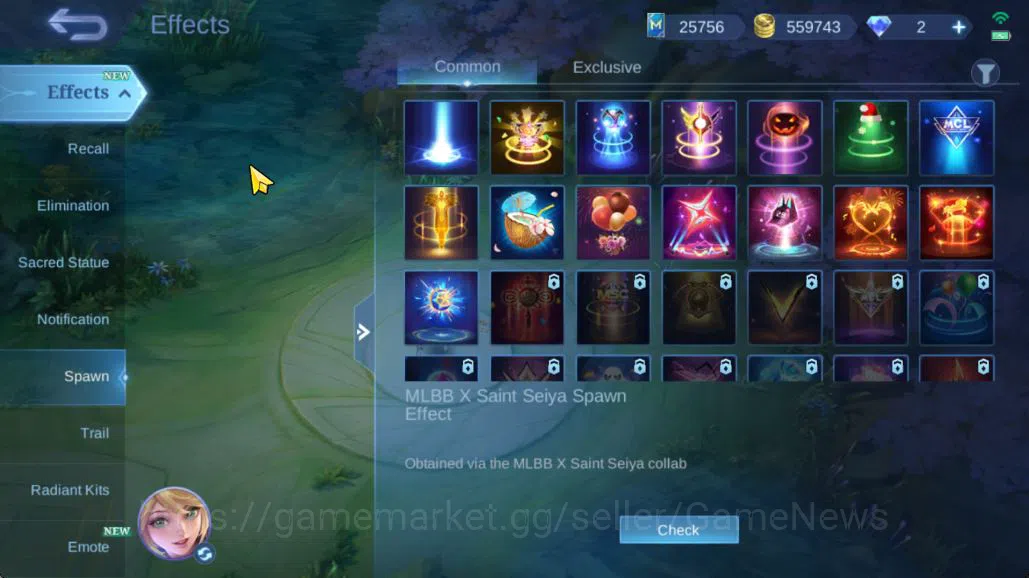 Mobile Legends: Bang Bang Accounts Hero 132|Skin 310|High Glory 65|Gusion Legend,Prim image 8