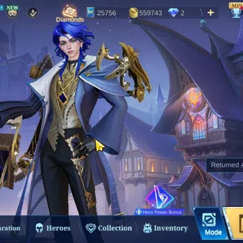 Mobile Legends: Bang Bang Collector Hero 132|Skin 310|High Glory 65|Gusion Legend,Prim image 1