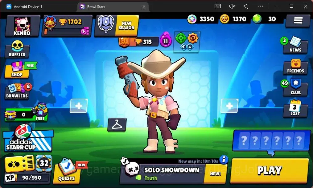 Brawl Stars Accounts Global|1702 Trophy|17 Brawler|2 Max Hypercharge(Sh image 1