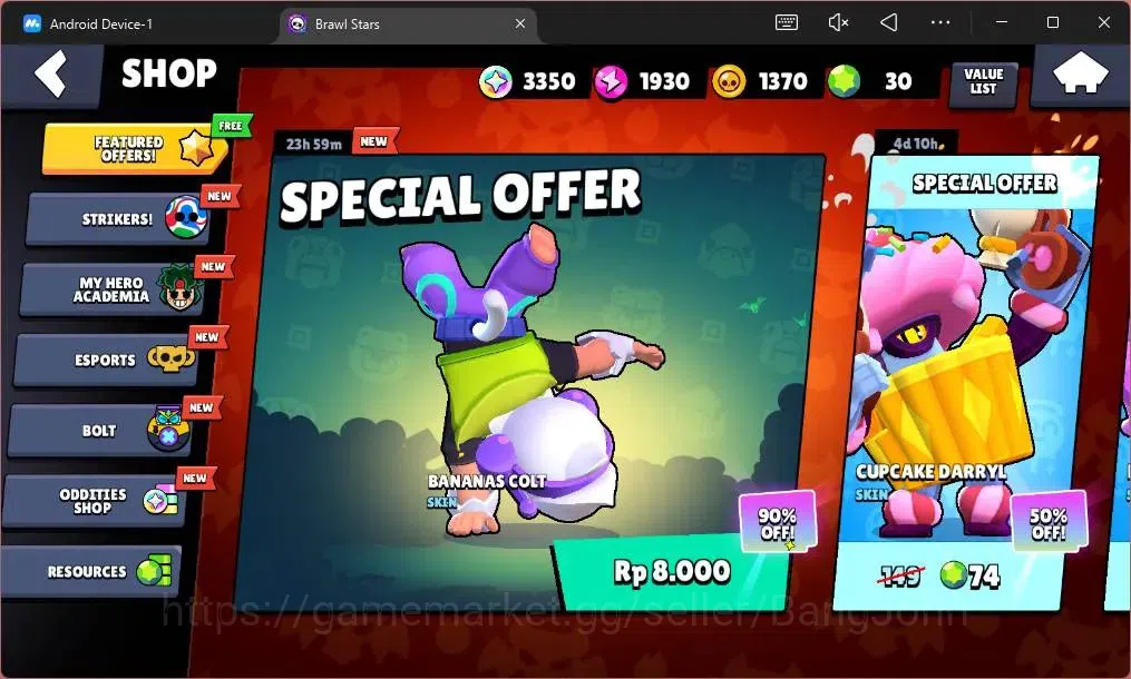 Brawl Stars Accounts Global|1702 Trophy|17 Brawler|2 Max Hypercharge(Sh image 4