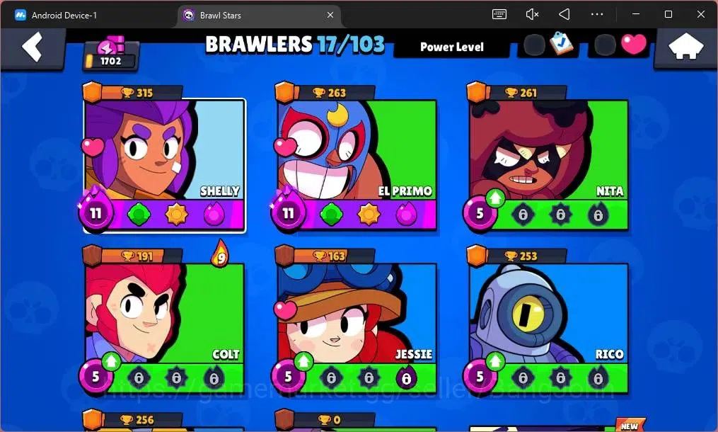 Brawl Stars Accounts Global|1702 Trophy|17 Brawler|2 Max Hypercharge(Sh image 5