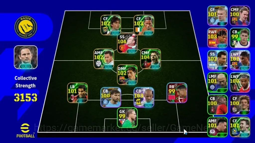 eFootball Accounts Legends & Iconic Players Android|9 Epic Steven Gerrard,Wayne Rooney,Didier Drogba,Edmilson,Filippo 1
