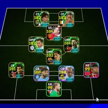 eFootball Accounts Legends & Iconic Players Android|9 Epic Steven Gerrard,Wayne Rooney,Didier Drogba,Edmilson,Filippo