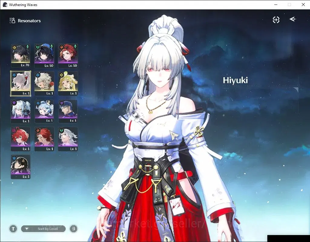 Wuthering Waves Accounts NA | UL 47 | 122 Lustrous | 1 Limited | Hiyuki R4  image 2