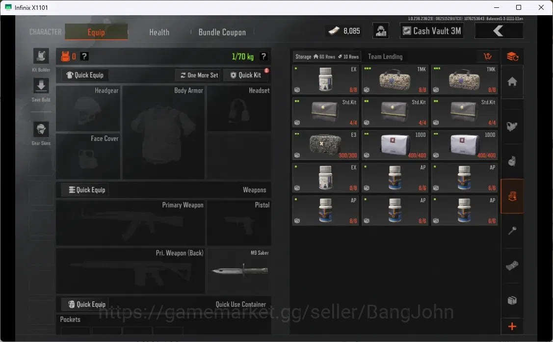 Arena Breakout Accounts Mobile | CV 2.95 M | SV 7 M | Lava Groza, GM AK12, image 10