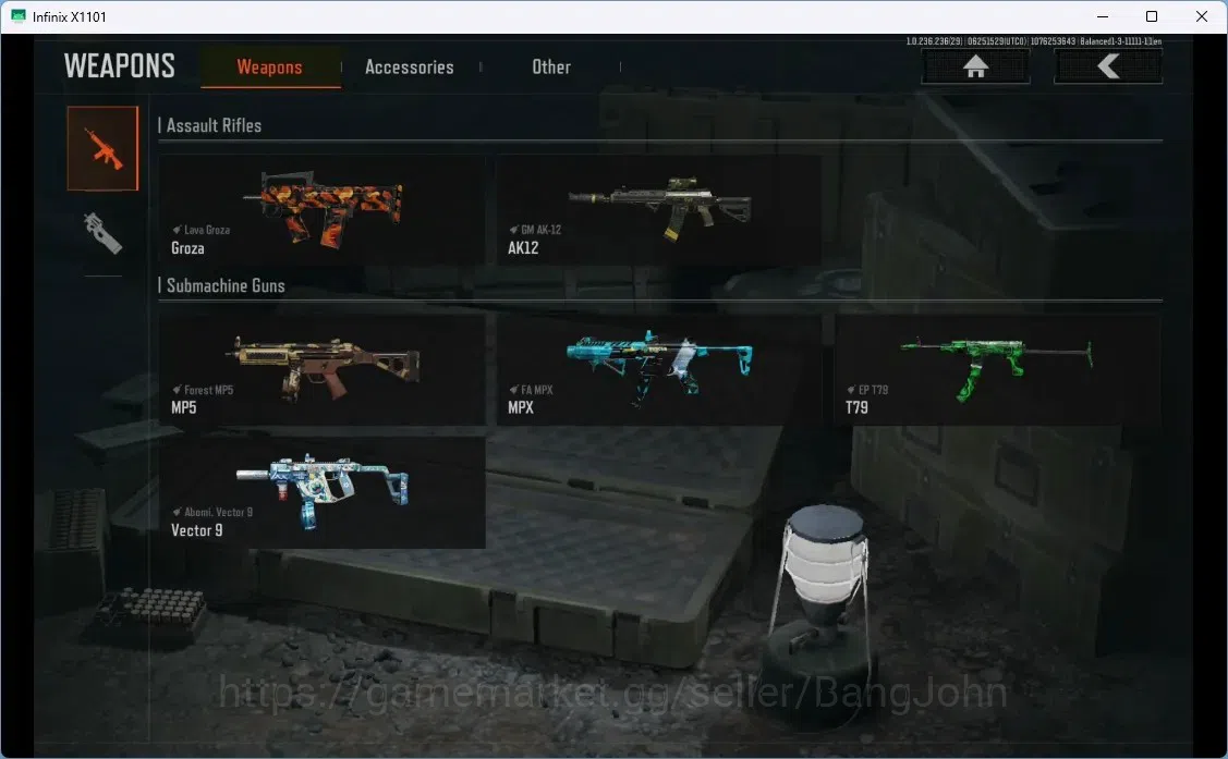 Arena Breakout Accounts Mobile | CV 2.95 M | SV 7 M | Lava Groza, GM AK12, image 14