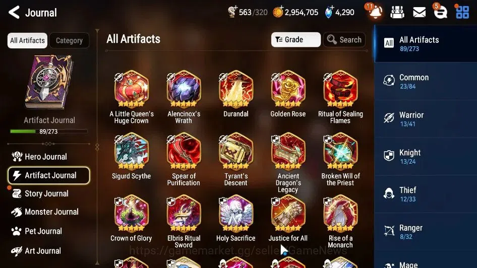 Epic Seven Accounts ASIA|13 ML(LOTScales,BArunka,Salome,RueleLight,Etc image 10