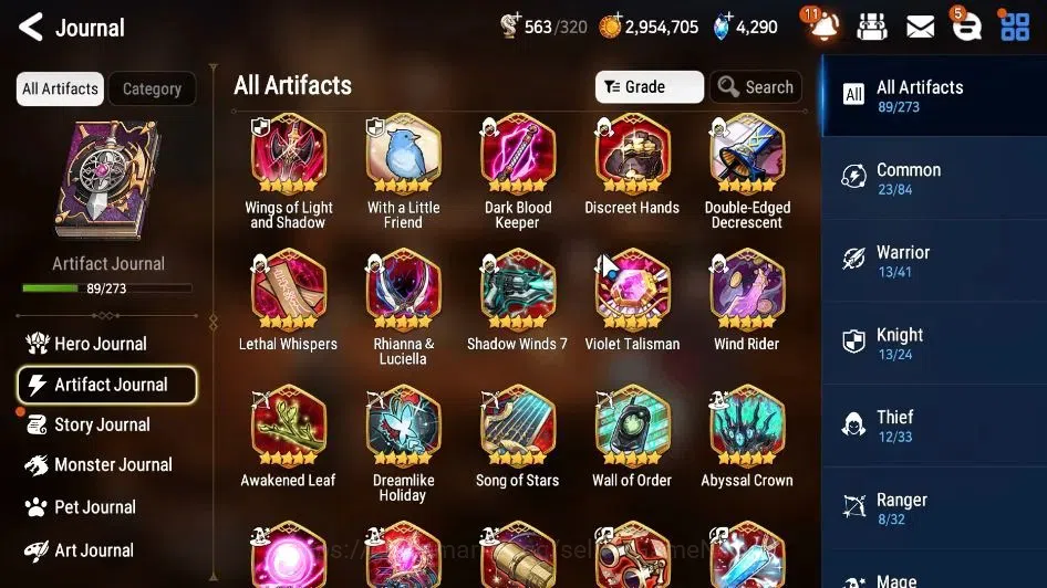 Epic Seven Accounts ASIA|13 ML(LOTScales,BArunka,Salome,RueleLight,Etc image 11