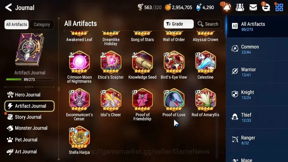 Epic Seven Accounts ASIA|13 ML(LOTScales,BArunka,Salome,RueleLight,Etc image 12