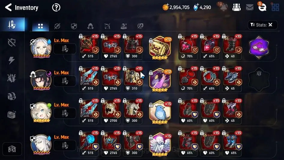 Epic Seven Accounts ASIA|13 ML(LOTScales,BArunka,Salome,RueleLight,Etc image 18