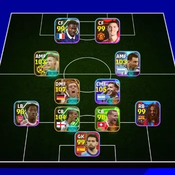 eFootball Accounts Legends & Iconic Players Android|PW 3125|Phillip Lahm BigT,Enzo Fernandez ShowT,Rio Ferdinand Epic,Marco