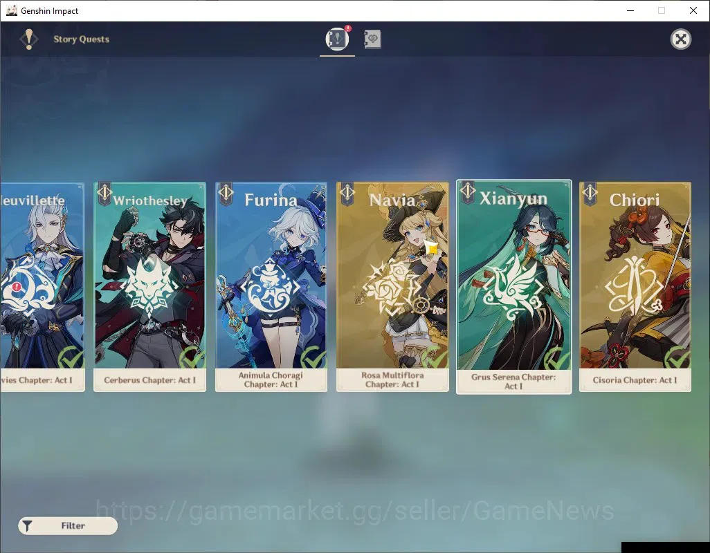 Genshin Impact Accounts ASIA|AR 56|5 Limited + 5 (*5 Weapon)|Chiori+Signat image 20