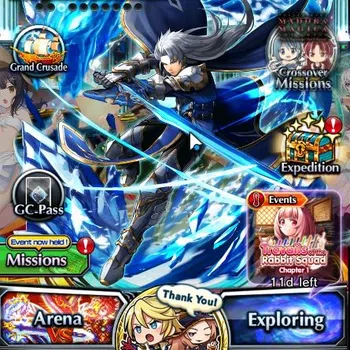 Grand Summoners Starter Global|Rank 78|Starter|11 Ascend|UP RoyTW,Summer M image 1