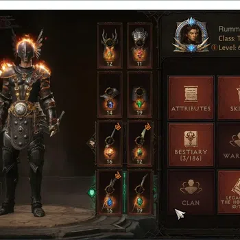 Diablo Immortal Accounts Others SEA - Izual | 60 (536) Tempest - Slayer | CR 34241 | Reso 540 | Inverno I | Stromlost Lv30