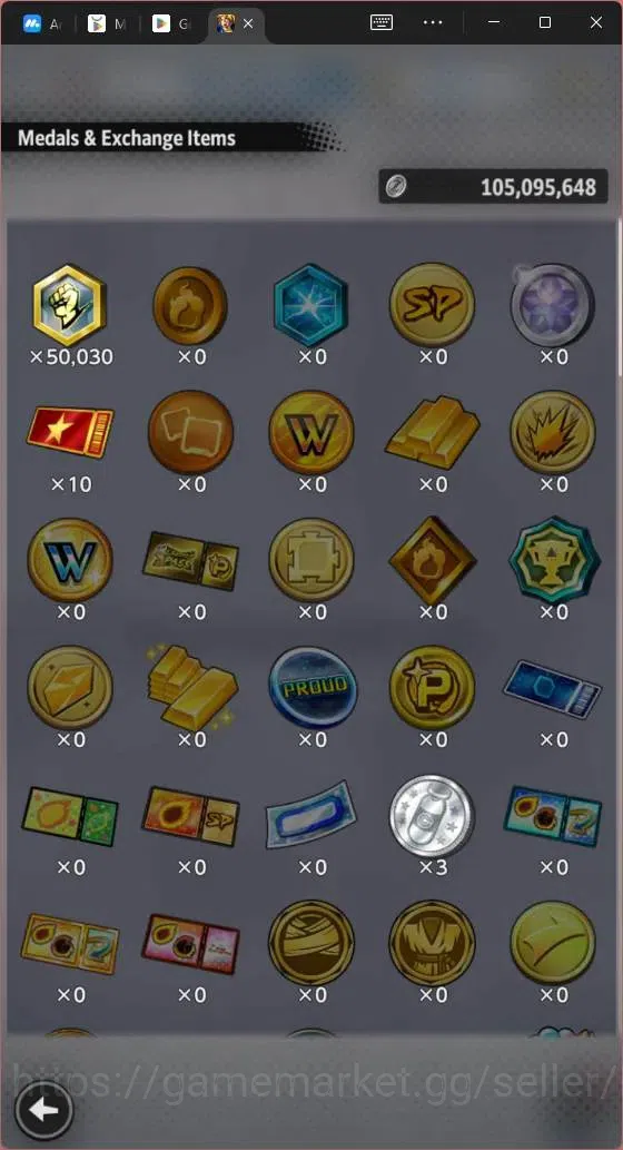 Dragon Ball Legends Accounts Android | Lvl 1 |110K Total Power | 103 CC | 1 UL  image 2