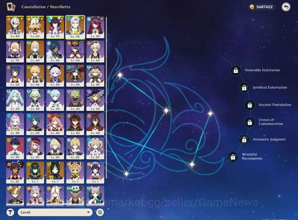 Genshin Impact Accounts ASIA|AR52|5Limited+2(*5Weapon)|Nefer,Columbina+sig image 6