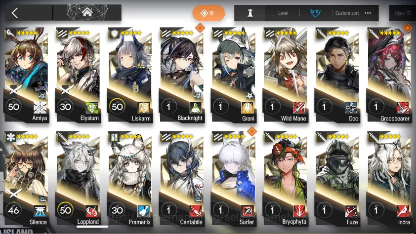 Arknights Accounts Lv52|179 OP 15 Outfits|30 *6Operator|9 Limited (Mu image 14