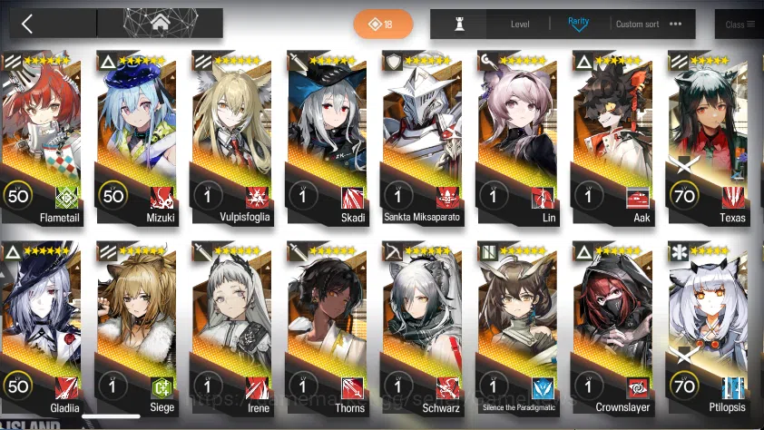 Arknights Accounts Lv52|179 OP 15 Outfits|30 *6Operator|9 Limited (Mu image 15
