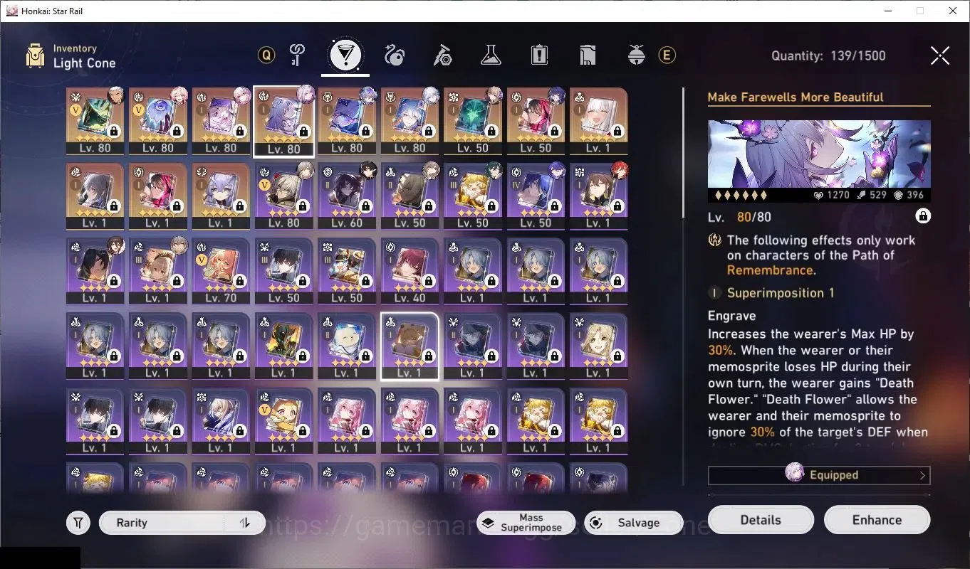Honkai Star Rail Accounts Others ASIA|TL69|11 Limited Char+12 5*Weapon|Prem Team Castorice+Siwol (Evernight, Yaoguang 3