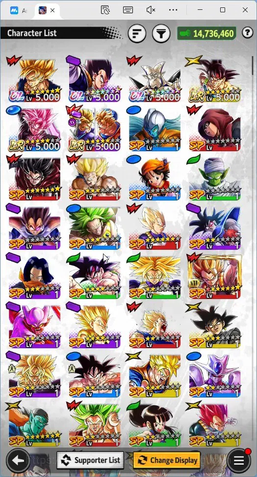 Dragon Ball Legends Accounts High-End Android |Lvl 148|14M Total Power|3 LR|3 UL|LR Trunks&Gohan,SSR Goku Black,Bardock|UL 14