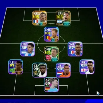 eFootball Accounts High-End Android|Big Time Kylian Mbappe France'26|Epic Sergio Aguero,Mark van Bommel|ShowTime Kevin De