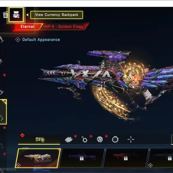 Blood Strike Accounts Collab Skin ASIA|2 ETERNAL: INP-9 Golden Elegy, MP7 Tidesong|1 AOT: M4A1 Battle of Faith|2 ULTRA