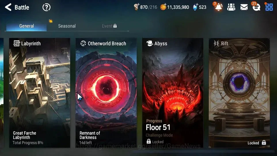 Epic Seven Accounts GLOBAL Unverif|New Era|3 ML(Empyrean Ilynav,TE Kay image 15