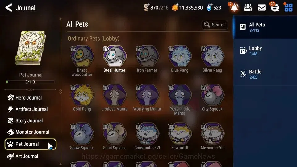 Epic Seven Accounts GLOBAL Unverif|New Era|3 ML(Empyrean Ilynav,TE Kay image 17