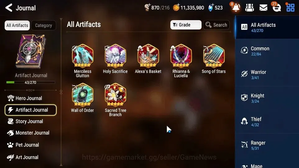 Epic Seven Accounts GLOBAL Unverif|New Era|3 ML(Empyrean Ilynav,TE Kay image 8