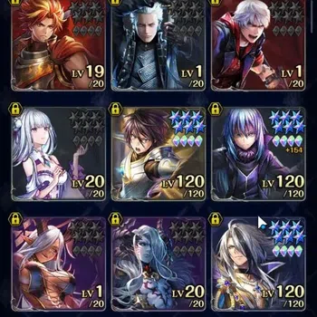 Last Cloudia Accounts Endgame GLOBAL|Collab (Vargas,Vergil,Nero,Emilia,Hinata,DL Rimuru,Etc)+(SM Sera,E