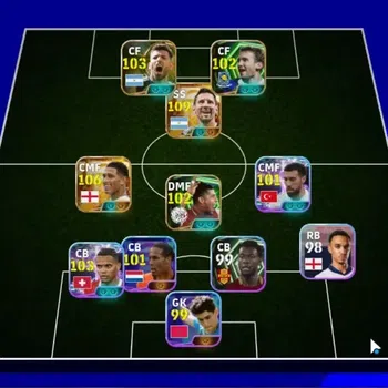 eFootball Accounts Legends & Iconic Players Android|2 Big Time Lionel Messi,Jude Bellingham|9 Epic S.Aguero,F.Rijkaard|Show