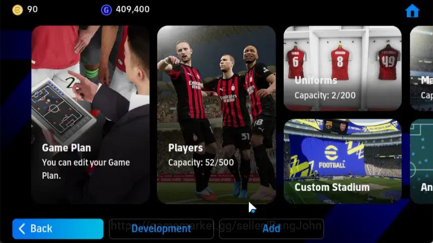 eFootball Accounts Mobile|PW 3074|K.Kvaratskhella BigT,Erling Haaland image 6