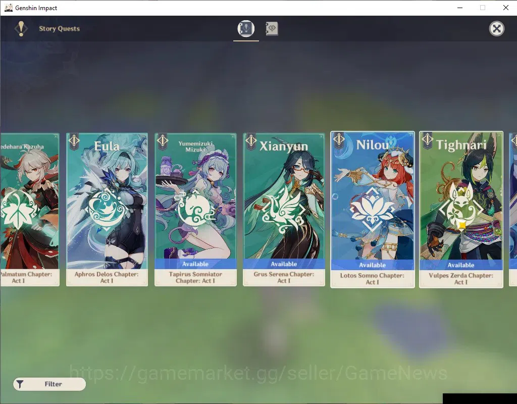 Genshin Impact Accounts ASIA|AR 52|6 Limited+2(*5Wep)|Nicole,Lauma,Nahida, image 12