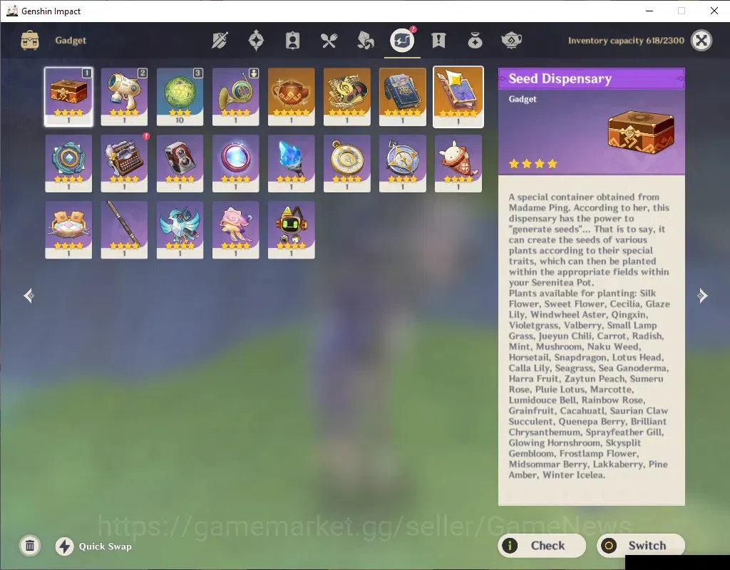 Genshin Impact Accounts ASIA|AR 52|6 Limited+2(*5Wep)|Nicole,Lauma,Nahida, image 7