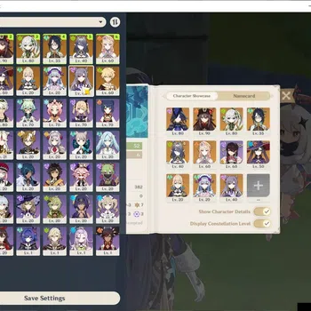 Genshin Impact Mid Game ASIA|AR 52|6 Limited+2(*5Wep)|Nicole,Lauma,Nahida, image 1
