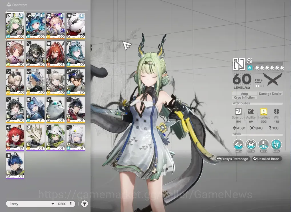 Arknights: Endfield Accounts ASIA|Lv 52|5 SSR 2 Limited + 8(6* Weapon)|(Si & Liino)+Sign|Standard (Last 1