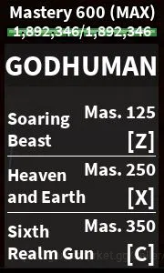 Roblox Accounts Blox Fruit |Lv Max + Magma, GodHuman |21M Beli 42K Frag| 1 Myth Weap 1 Myth Fruit |Human V1|Unverif(RBL949) 11