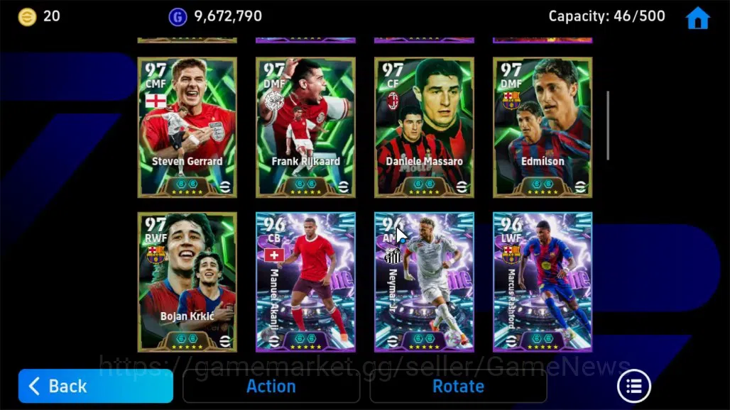 eFootball Accounts Android|BigTime Federico Dimarco,Epic Raphael Vara image 5