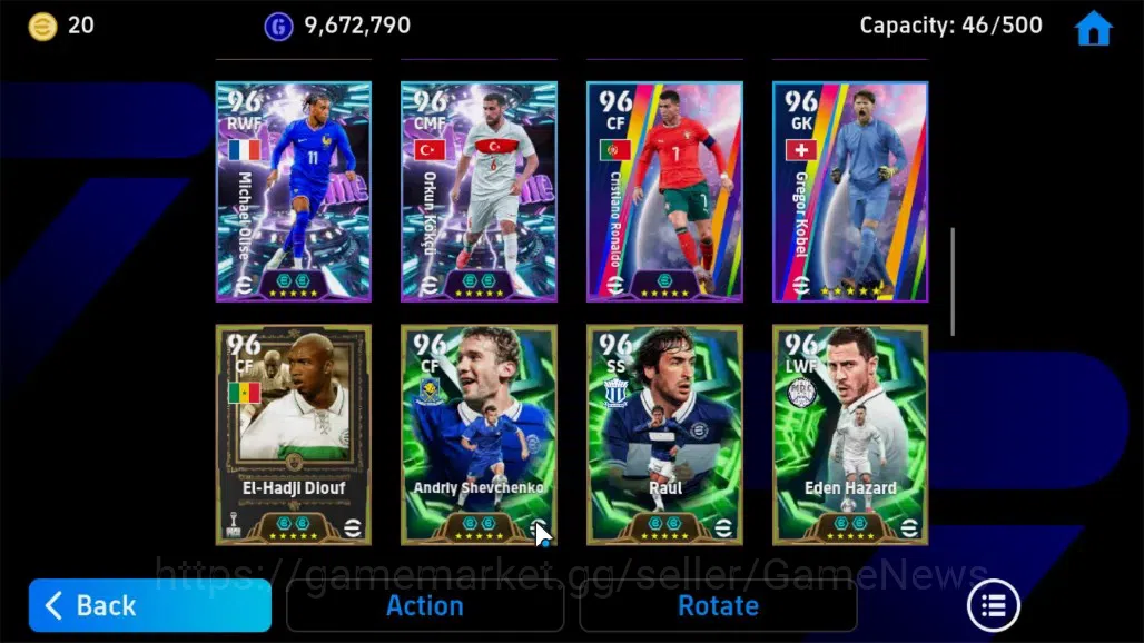 eFootball Accounts Android|BigTime Federico Dimarco,Epic Raphael Vara image 6