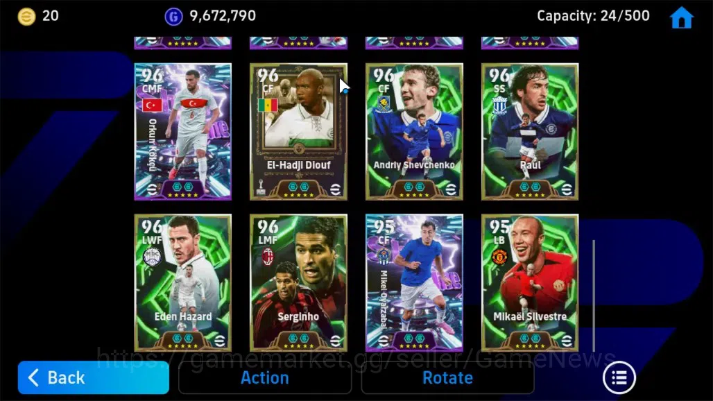 eFootball Accounts Android|BigTime Federico Dimarco,Epic Raphael Vara image 9