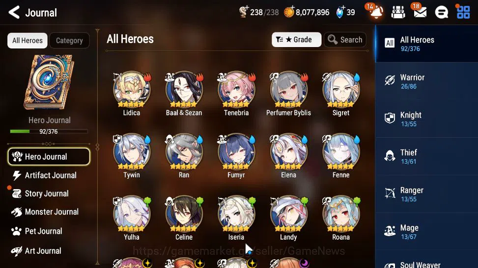 Epic Seven Accounts Starter GLOBAL Unverif|Starter|4 ML(LOT Scales, Harsetti, etc)+ TA Coli ,etc|Poh+Bles ON|6,2K SStone+1,5 8