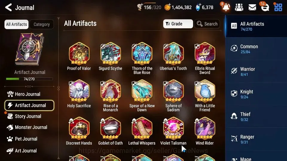 Epic Seven Accounts GLOBAL|UnVerif|15 ML(BArunka,RueleofLight)Setsuka, image 10